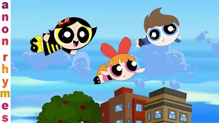 Animation English Nursery Rhymes & Songs For Children | Powerpuff Girls Finger Family | Baby Rhymes