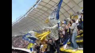 Bari - Parma - 2008/2009 - ultras Parma in trasferta - tifo settore ospiti - amarcord