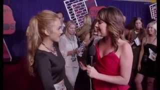 Danielle Bradbery CMT Red Carpet Interview June 2014