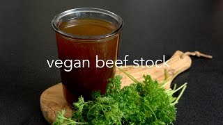 Vegan Beef Stock in Instant Pot