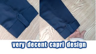 #Capri design.#trouser design.#iffat  art and craft.#pant pajama.#latest trouser/fashion in pakistan