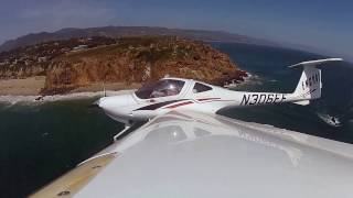 Flying low at Malibu, California, Los Angeles