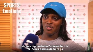 Interview de Sloane Stephens avant la finale de Roland Garros 2018