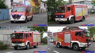 [Feuer Menschenleben in Gefahr] Einsatzübung der Jugendfeuerwehr und des DRK Mörfelden am Rathaus