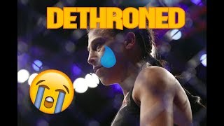 Joanna crys backstage after getting KO'd - SB MMA