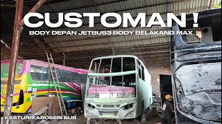 JETBUS 3 CUSTOM MAX FACELIFT | KASTURI KAROSERI BUS