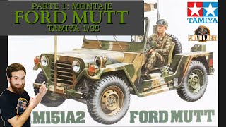 Montamos el Ford Mutt de TAMIYA! Una maqueta de 12€! #cheap #hobby #modelismo #pintura #pintarminis