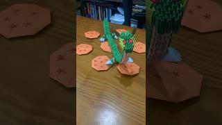 Origami 3D Shenlong #origami #origami3d #dobradura #shenlong #gohan #dragonball #dragonballz #goku