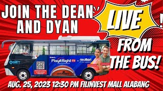 Sakay Na! Join The Dean and Dyan on the FIBA Molten Bus!