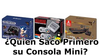 ¿Quien Saco Primero su Consola Mini?