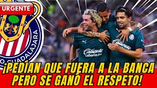 🔴😱¡REVELÓ! Ganó el respeto de toda la afición de Chivas gracias a su actuación ante Monterrey.