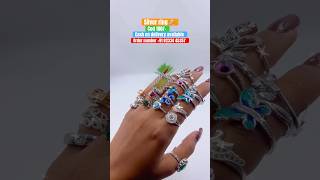 Beautiful silver ring with 67% discount 🌸✨#youtubeshorts #ytshorts #shortvideo