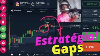 ESTRATÉGIA PARA ALAVANCAGEM NA IQ OPTION - ESTRATÉGIA GAPS | OPÇÕES BINÁRIAS - Melhores do Canal #67