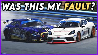 This Carnage Felt Unavoidable! | iRacing Mercedes-AMG GT4 at Watkins Glen | Road to 2k iRating