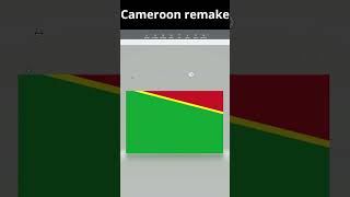 Cameroon Flag Remake #country #flag #cameroon