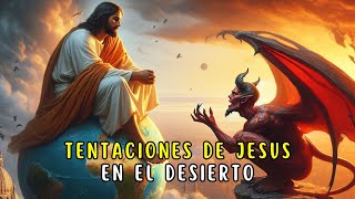 ¿Cuáles fueron las TENTACIONES de JESUS en el DESIERTO| La BIBLIA dice