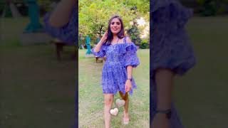 Is dress mein kaisi lg rhi hu🥰@komalthakralvlogs3932