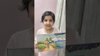 Hindi Poem Recitation- Aaya Vasant | Drawing by Vidika Panwar #poemrecitation #hindikavita