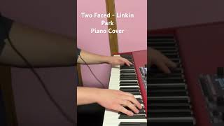 Two Faced - Linkin Park Piano Cover #piano #music #pianocover #improvise #linkinpark #fromzero