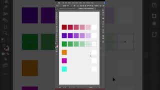 How to Create Color Palette in Illustrator  #graphicdesign #illustratorshorts #adobeshorts