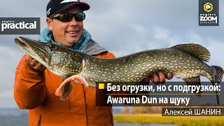 Без огрузки, но с подгрузкой: Awaruna Dun на щуку. Алексей Шанин. Anglers Practical