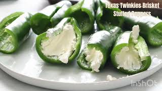 Texas Twinkies Brisket Stuffed Peppers