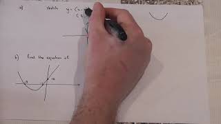 Sketching quadratic graphs  complete the square and factors