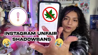 Full time artist vlog / unfair instagram shadow bans :(