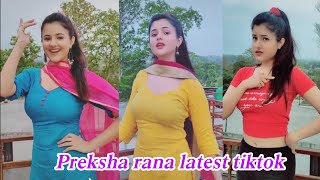 Preksha rana latest tiktok video | preksharana7 | hot tiktok video