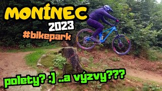 Monínec bikepark 2023 - po druhé v sezóně.