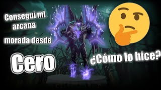 Conseguí mi arcana moradita gratis - Te explico como lo hice - Dota 2