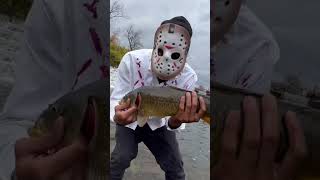 Carp Catch and Release on Halloween