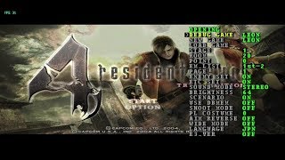 Resident Evil 4: Trial Edition | Debug Menu