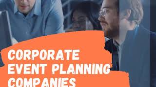 Corporate Event Planning Companies