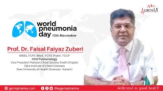 Prof. Dr. Faisal Faiyaz Zuberi | World Pneumonia Day 2022!