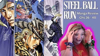 CATCH THE RAINBOW!! Jojo's Bizarre Adventure: Steel Ball Run Manga Review Ch 36 - 40