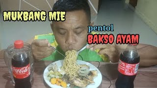 MUKBANG MIE BAKSO AYAM, TOP 👍👍