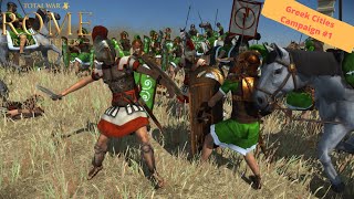 Surrounded by Enemies: Greek Cities Campaign #1: Rome Remastered