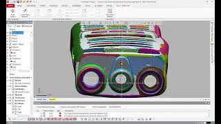 Design X - 2-way Radio 3D Scan-to-CAD Timelapse