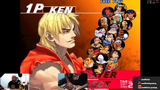 Street Fighter III: 3rd Strike - Ken Arcade Mode With 8Bit Do Arcade Stick (OBS Full Setup Debut)