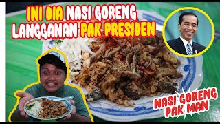 NASI GORENG BABAT LANGGANAN PRESIDEN JOKOWI SOB !!! NASI GORENG PAK MAN SOLO