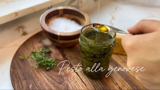 Pesto alla Genovese-Déliceuse a la Eveline. ASMR version #foodinspiration #homemade #cooking #asmr