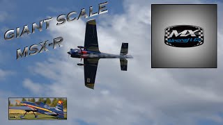 Giant 30% Scale MXS-R - Remote Control Aerobatic Plane