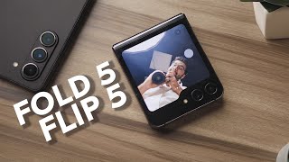 Samsung Galaxy Z Flip 5 & Fold 5 - تجربة حصرية و مفاجأة كبيرة 🤯