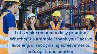 Cultivating Respect in Our Workplaces