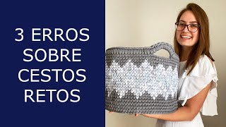 3 ERROS COMETIDOS EM CESTOS RETOS - O que fazer para meu cesto subir reto?