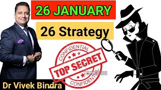 Dr Vivek Bindra 26 January को 26 Strategy लेकर आ रहे हैं | Vivek Bindra 26 January