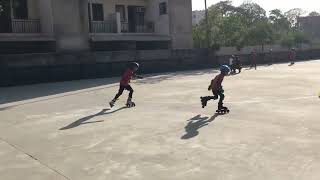 Rolling Tigers Skating school Zirakpur - learn Skating - Dikshant Global school