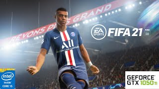 FIFA 2021: GTX 105O TI 4GB I5 4460 - 1080p