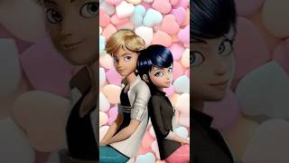 Marinette & Adrien ♥️ Miraculous #ytshorts